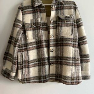 Cozy Shirt jacket.